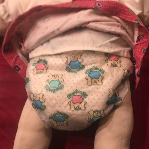 Cabbage Patch Baby w/CP Pamper/Dress 1984MN Thomas - Picture 6 of 7